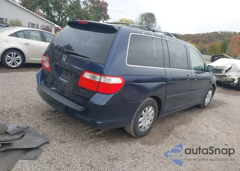 2005 Honda Odyssey Lx из США, поврежденный, VIN 5FNRL38265B083108